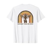 The Hell I Won'T Funny Cowgirl Country Western Rodeos Retro Camiseta