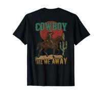 The Hell I Won'T Funny Cowgirl Country Western Rodeos Retro Camiseta
