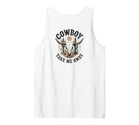 The Hell I Won'T Funny Cowgirl Country Western Rodeos Retro Camiseta sin Mangas