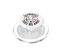 The Hell I Won'T Funny Cowgirl Country Western Rodeos Retro PopSockets PopGrip para MagSafe