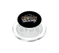 The Hell I Won'T Funny Cowgirl Country Western Rodeos Retro PopSockets PopGrip para MagSafe