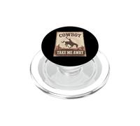 The Hell I Won'T Funny Cowgirl Country Western Rodeos Retro PopSockets PopGrip para MagSafe