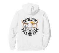 The Hell I Won'T Funny Cowgirl Country Western Rodeos Retro Sudadera con Capucha