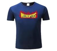 The Hellacopters 'Flammen' T-Shirt Neu Und Offiziell Cotton tee Shirt Fashion teenars Cool Tops Unisex Oversized tee-Shirt