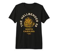 The Hellbender 28 North Carolina Route 28 NC - Paseo en Motocicleta Camiseta Premium
