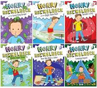 The Henry Heckelbeck Series 6 Books Set (Book #11 - #16) - the Great Frog Escape, the High-Dive Dare, Breaks a Leg, Makes Super Slime, Does Not Need a Sitter, Camping Expert