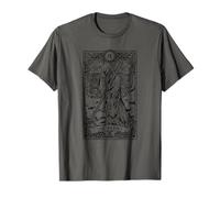 The Hermit Tarot Card I Goth Witchcraft I Fortune Teller Camiseta