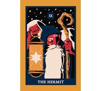 The Hermit Tarot Card Notebook - Quaderno Tarocchi Carta L’Eremita: Quaderno a righe per scrivere e prendere appunti | 200 pagine | Formato A5 | Carta Tarocchi “L’Eremita”