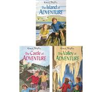 The Hidden Realms Adventure Collection by Enid Blyton: The Island of Adventure, The Castle of Adventure & The Valley of Adventure - Three Classic Tales of Peril & Discovery (3-Book Set)