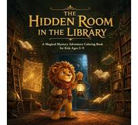 The Hidden Room in the Library: A Magical Mystery Adventure Coloring Book for Kids Ages 5-9 (Leo's Hidden Worlds)