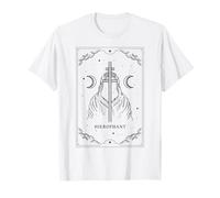 The Hierophant Major Arcana Tarot Carta Camiseta