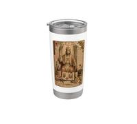 The Hierophant | Tarot Card Scrapbook Design Vaso térmico de acero inoxidable de doble pared