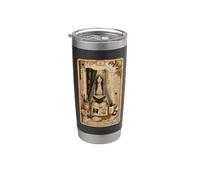 The High Priestess | Tarot Card Scrapbook Design Vaso térmico de acero inoxidable de doble pared