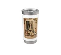 The High Priestess | Tarot Card Scrapbook Design Vaso térmico de acero inoxidable de doble pared