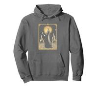 The High Priestess Tarot Card Vintage Witchy Aesthetic Sudadera con Capucha
