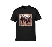 The Highwaymen The Road Goes On Forever - Camiseta para hombre, unisex, color negro, Negro , XL