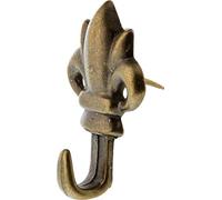 The Hillman Group 122261 Fleur De Lis - Percha de empuje (1 unidad)