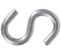 The Hillman Group 320233 - Gancho en forma de S (zinc, 100 unidades, 17,7 x 2,54 cm)