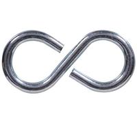 The Hillman Group 320267 The Hillman Group - Juego de 8 ganchos (zincados, 100 unidades)