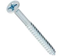 The Hillman Group 35049 Tornillo Phillips de cabeza plana, 6 x 1 1/2 pulgadas, paquete de 100