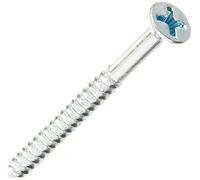 The Hillman Group 40832 Phillips Tornillo de madera de cabeza plana, 20 x 5 cm, paquete de 50