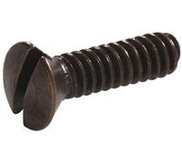 The Hillman Group 4192 - Placa de latón envejecido para interruptor eléctrico (6-32 x 1/2IN) (Paquete de 20 unidades)