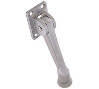 The Hillman Group The Hillman Group 852940 - Tope para puerta de boca abajo de 12,7 cm, cromo satinado, 1 unidad