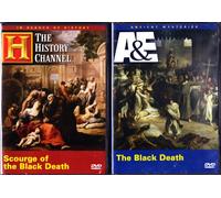 The History Channel : In Search of History : Scourge of the Black Death , A&E Ancient Mysteries : The Back Death : All About The Plague - 2 Pack