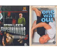 The History Channel: Stan Lee's Superhumans Temporada uno, 8 episodios con 30 personas que tienen poderes extraordinarios: la calculadora humana, hombre que no siente dolor, hombre de acero, colmena