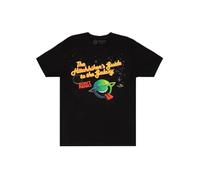 The Hitchhiker's Guide to the Galaxy Black Unisex T-shirt Large