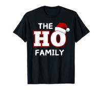 The Ho Family Christmas Matching Holiday Pajamas Cute tee Camiseta