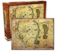 The Hobbit Middle Earth Map Rompecabezas 1000 Piezas 710mm x 510mm