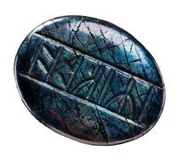 The Hobbit The Desolation of Smaug Prop Replica Kili's Rune Stone Weta Réplicas, 5 x 4 x 0,8 cm, Resina sintética, 5 x 4 x 0,8 cm, Resina sintética