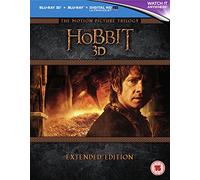 The Hobbit - Trilogy Extended Edition (3D) [Edizione: Regno Unito] [Blu-ray]