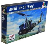 Italeri Juguete de aeromodelismo Helicóptero Bell UH-1B Huey – Kit de plástico – Escala 1:72 (0040)