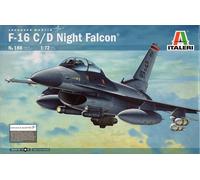 The Hobby Company Italeri 510000188, 1:72 F-16, C/D Night Falc (Importación USA)
