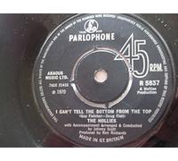 The Hollies - I CAN'T TELL THE BOTTOM FROM THE TOP 7 INCH (7" VINYL 45) UK PARLOPHONE 1970