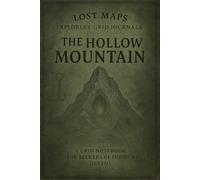 The Hollow Mountain - Explorers’ Grid Notebook: Dark Adventure Grid Journal for Notes and Sketches | 6x9” | 150 Pages | Matte Cover