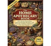 The Home Apothecary Book: DIY Herbal Remedies, Natural Healing Recipes, and Everyday Wellness Solutions for Your Family
