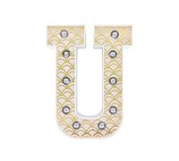 THE HOME DECO FACTORY Letra Luminosa 25 CM U HD1558, Multicolor, 19x5.2x25.4 cm
