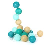 The Home Deco Light la10058/Web guirnalda, plastique-polystyrène, azul