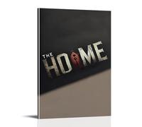 The Home - Póster de película de terror y misterio y sátira, arte de pared, lienzo estético, póster vintage de música y películas, pintura decorativa para sala de estar, dormitorio, 50 x 75 cm, estilo