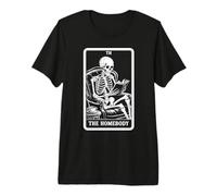 The Homebody Tarot Card Interiorsy Reading Introvertido Camiseta Premium