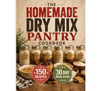 The Homemade Dry Mix Pantry Cookbook: Finally Replace Every Packet and Box Mix with Real Ingredients Your Family Will Love - 150+ Tested Mixes, Full ... Ingredients, 30-Day Meal Plan Included