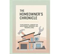 The Homeowner's Chronicle: Your Essential Logbook for Maintenance, Memories, and Modern Living