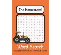 The Homestead Word Search Puzzle Book: Word Searches With Easy to Read Print about Homesteading, Crops, Animals and Much More | 6 X 9 inches, 110 ... for Vacations, Holidays and Your Free Times.