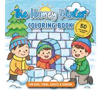 The Homey Winter Coloring Book: A Charming Journey Through America's Coziest Season | A Winter Coloring Book for kids, teens, adults & seniors