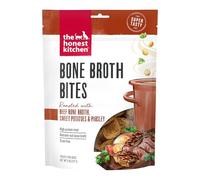 The Honest Kitchen Bocaditos de caldo de huesos: asado con caldo de hueso de res y batatas, bolsa de 8 onzas