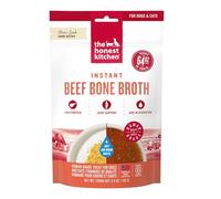 The Honest Kitchen Daily Boosts: caldo de hueso de res instantáneo con cúrcuma para perros y gatos, 3.6 onzas