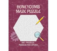 The Honeycomb Puzzle Book: Honeycomb-Themed Mazes to Delight and Challenge
